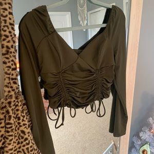 Urban Outfitters Long Sleeve Crop